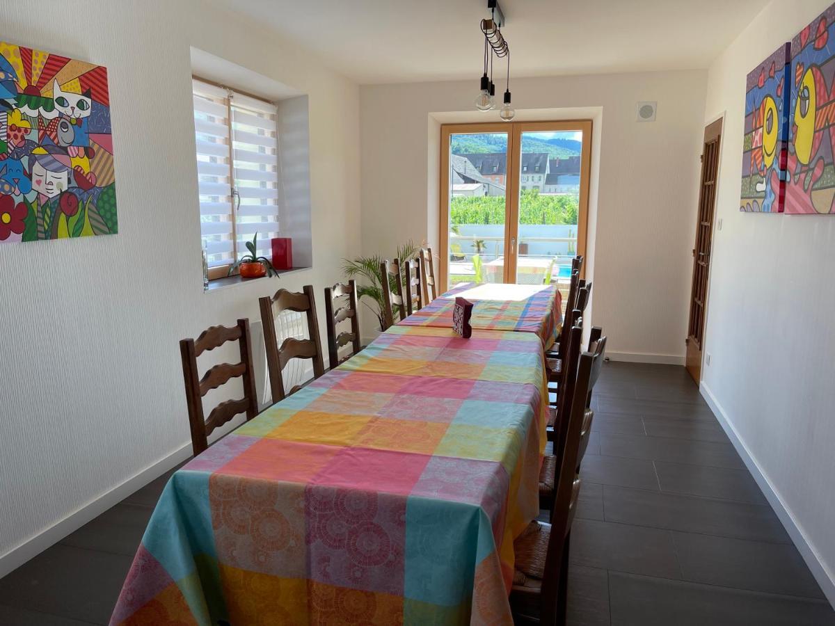 Alsacebnb - Gite 12 Personnes Dans Le Vignoble - Piscine Privee & Spa アンマーシュヴィア エクステリア 写真
